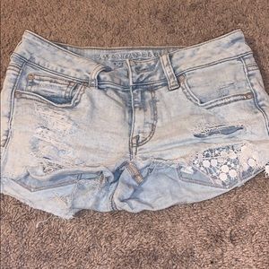 Jean shorts
